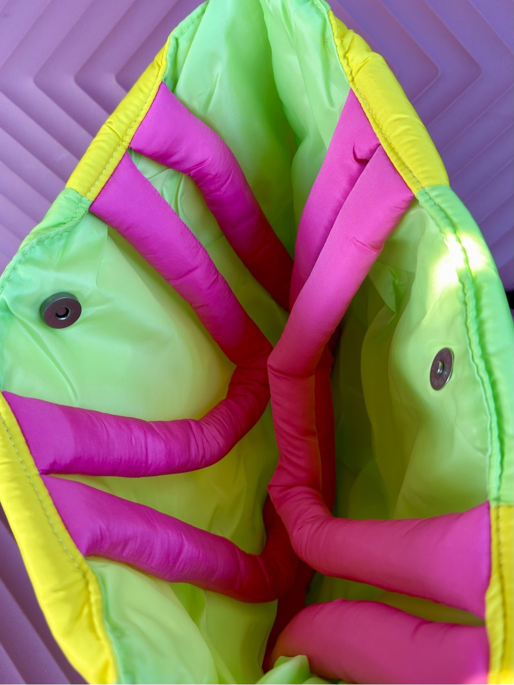 Fruit Riot Quilted Tote Bag - Picture 3 of 5